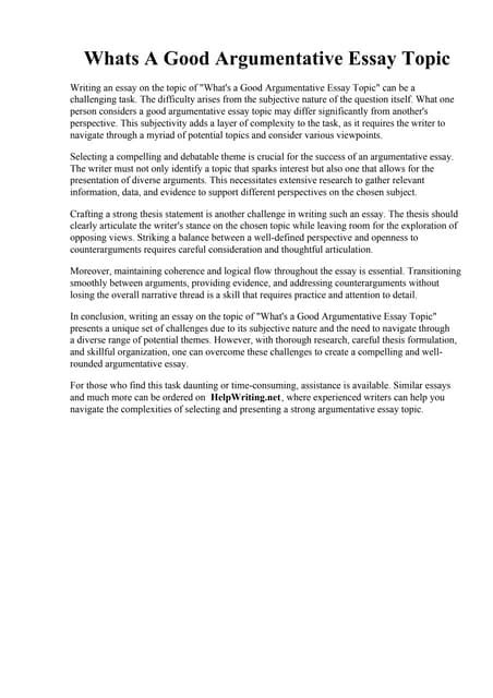 good argumentative essay topic|220+ Interesting Argumentative Essay T.